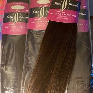 3 packs of weaving hair extensions 100% human